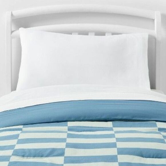 Pillowfort -  Toddler Kids' Comforter Cotton Shell Ye Blue - Picture 1 of 3